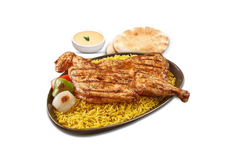 وجبه نص فرخه شيش